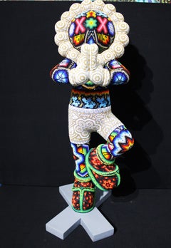 "Meditation" from Flower Child Huichol Series