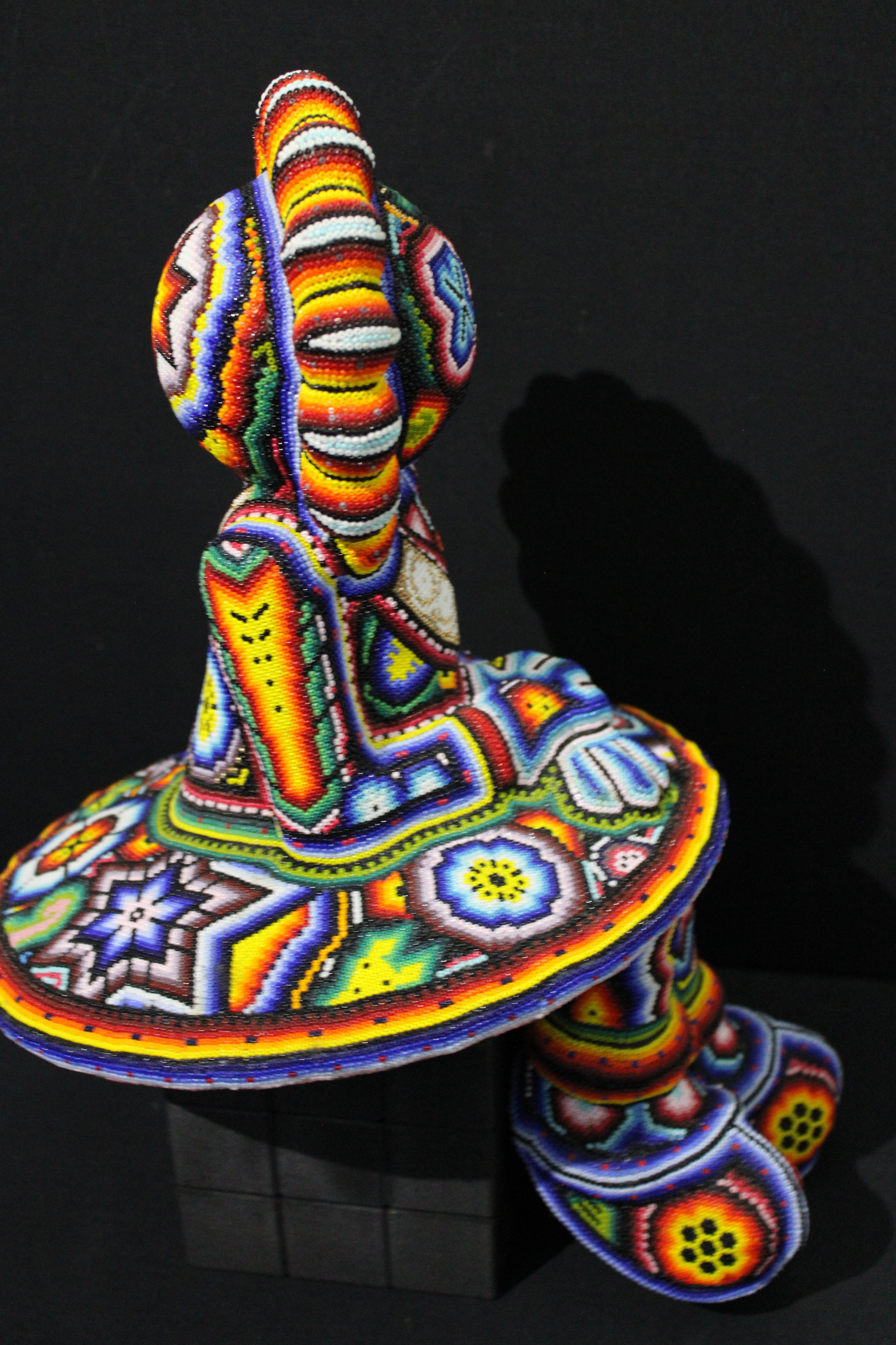 Arte Huichol Mexicano con Cuentas 