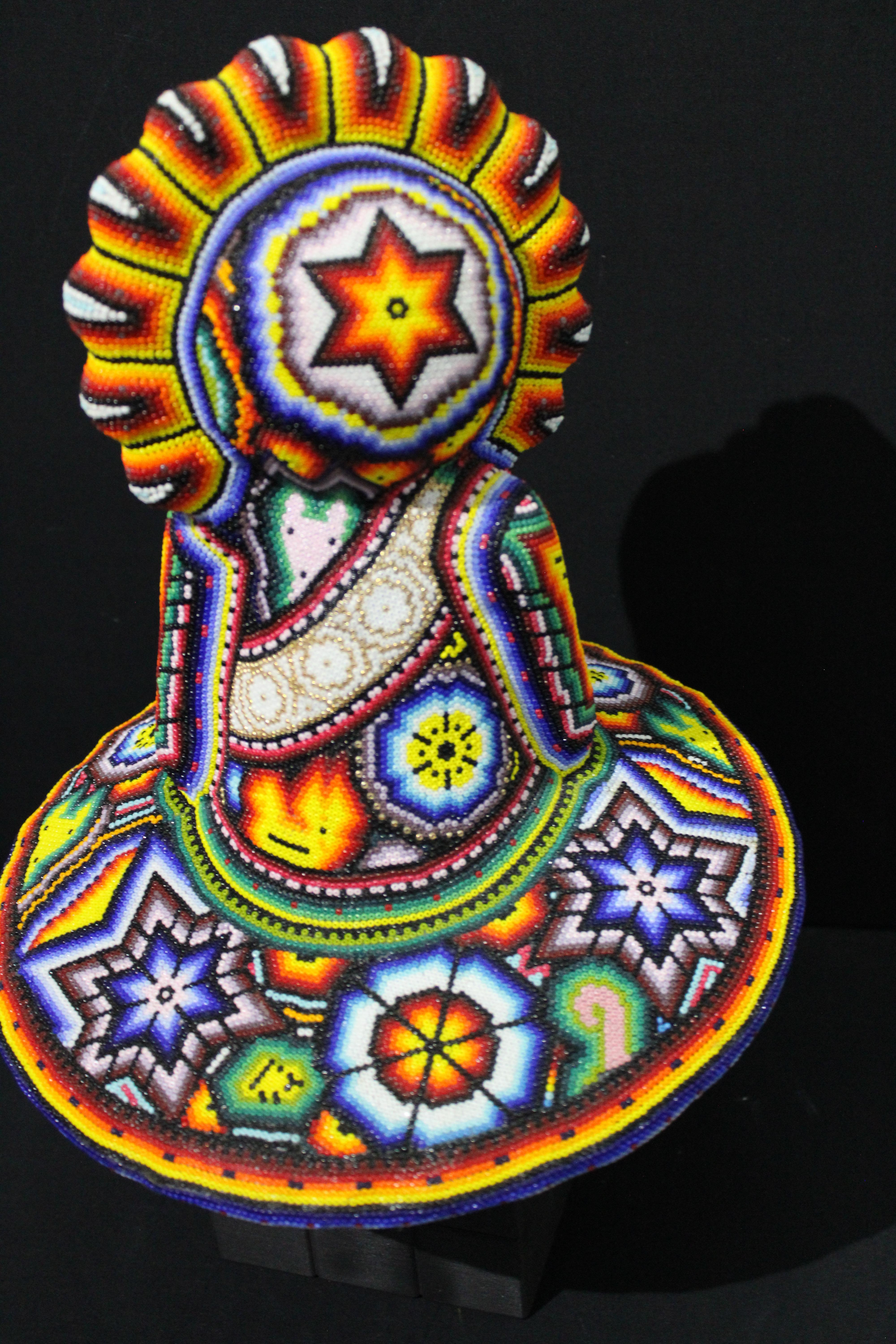Arte Huichol Mexicano con Cuentas 