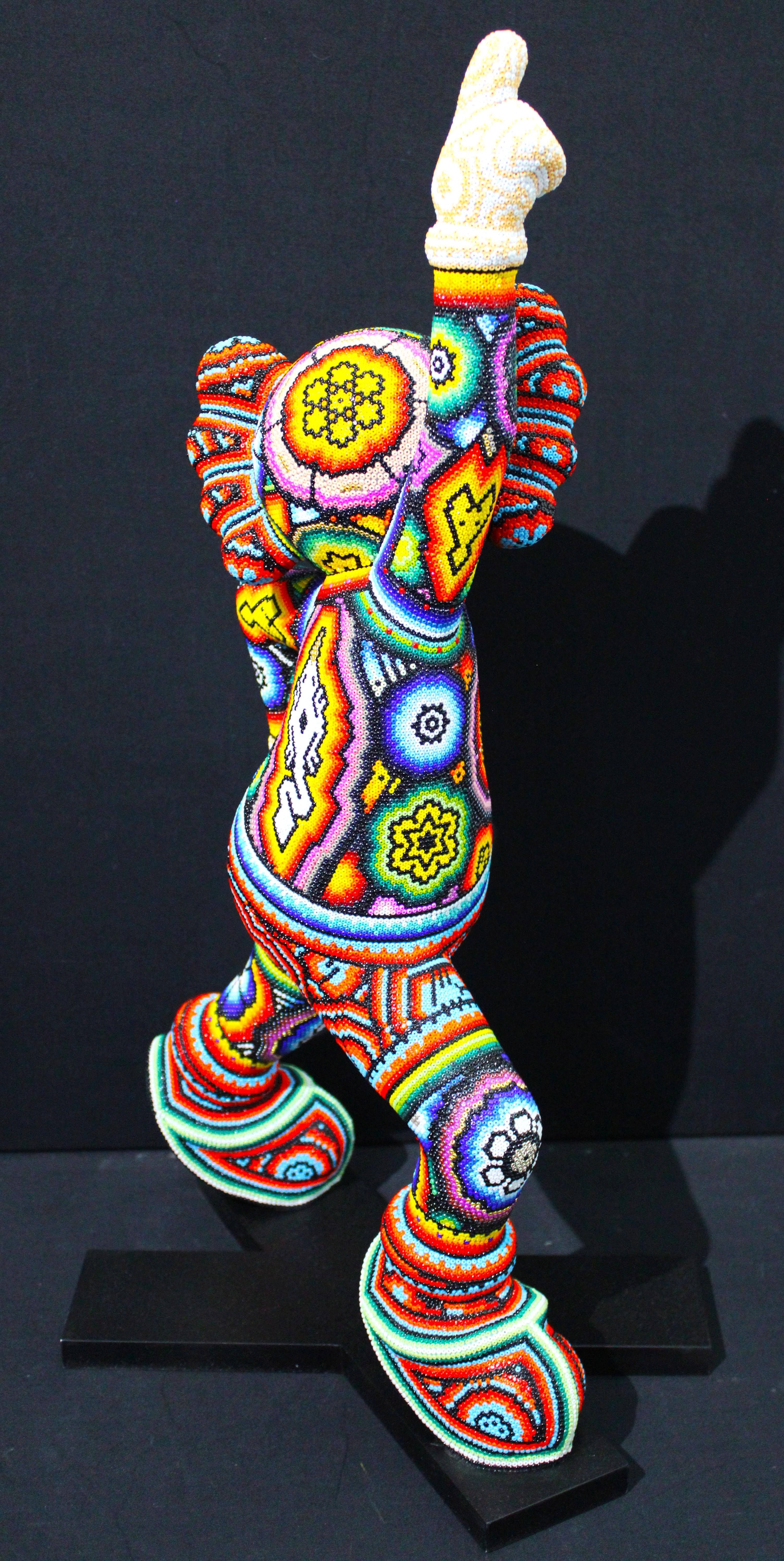 Huichol mexicain Saturday Night Fever de la série Huichol 3