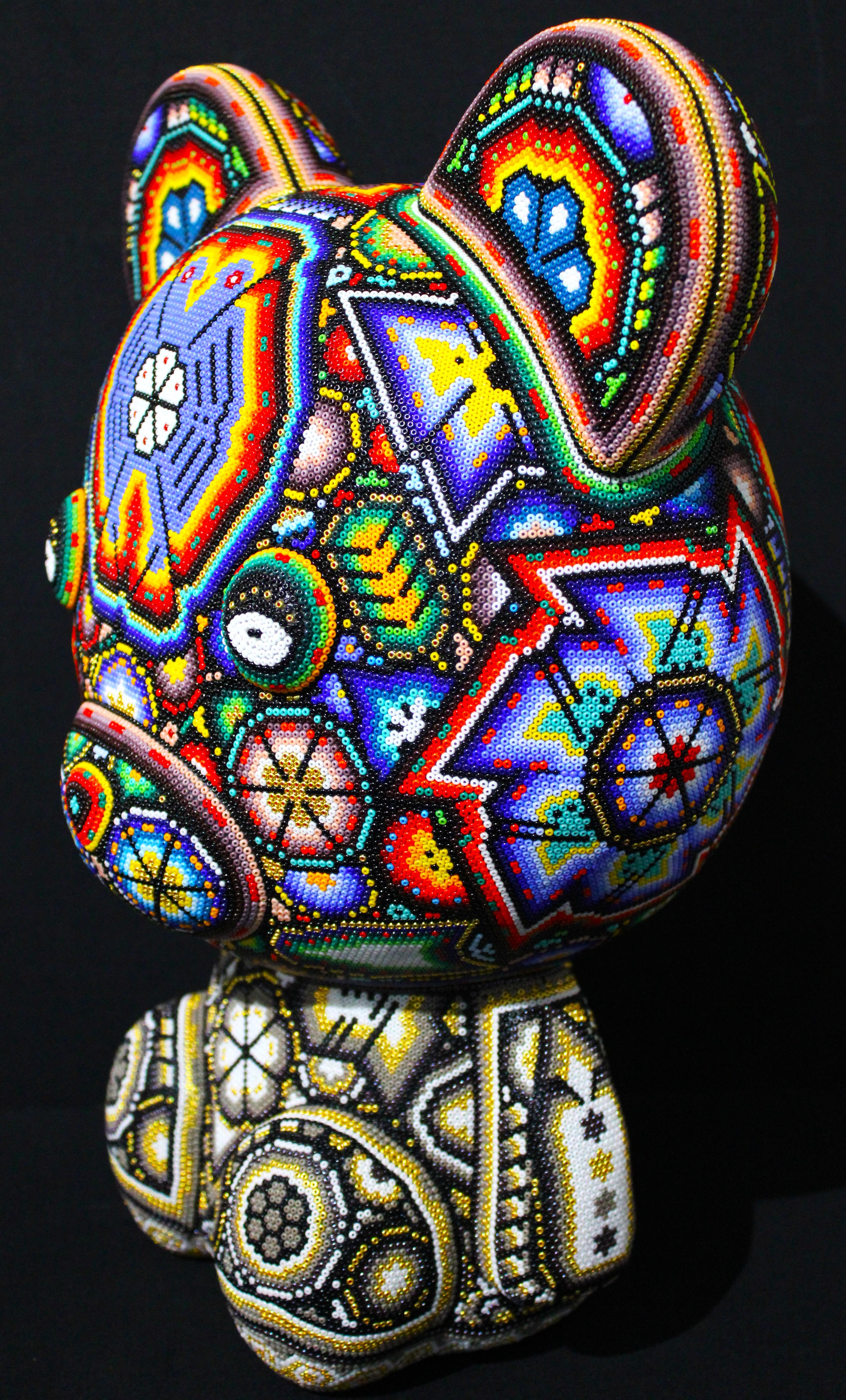 Sculpture Huichol mexicaine 