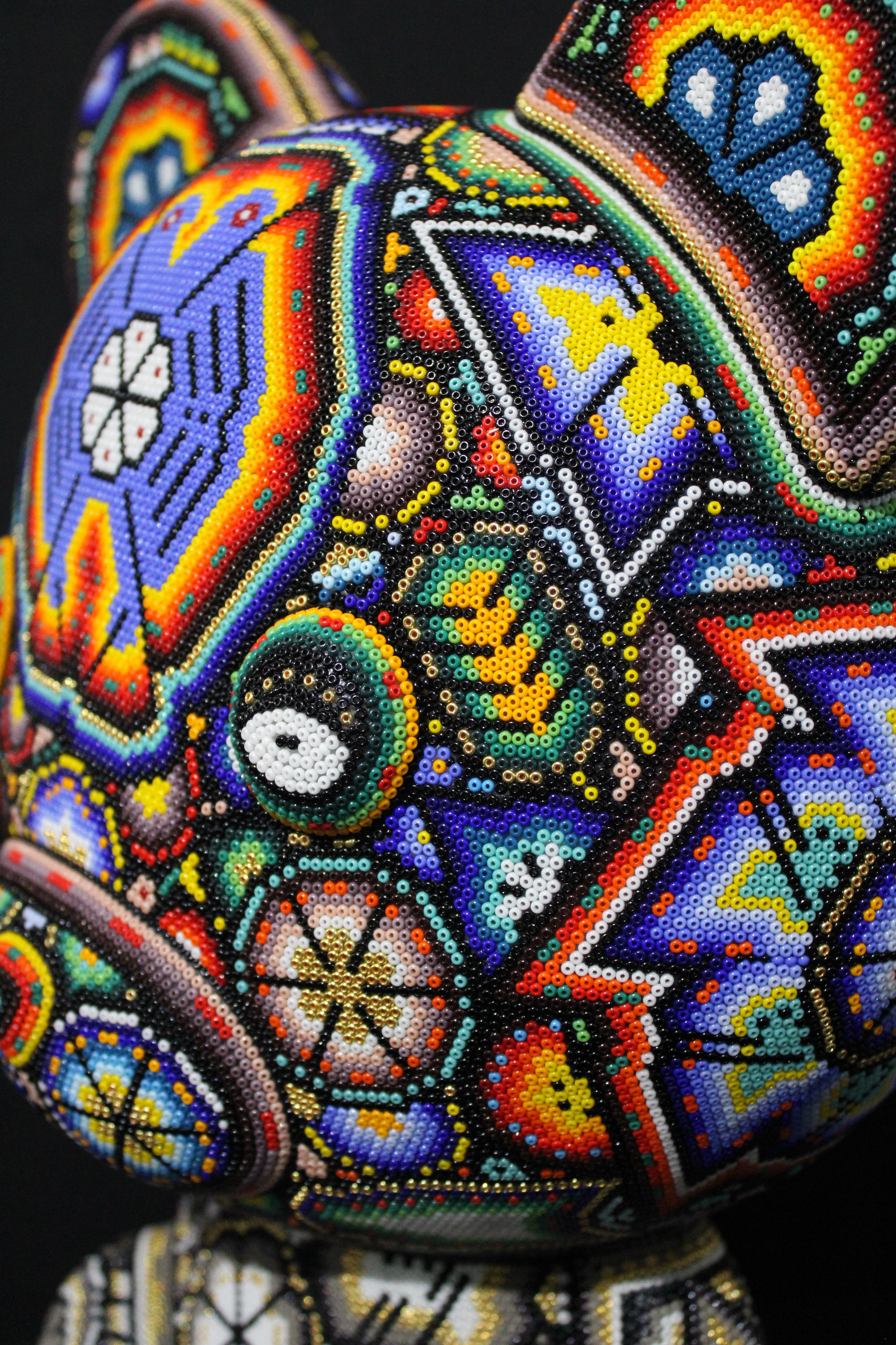 Sculpture Huichol mexicaine 