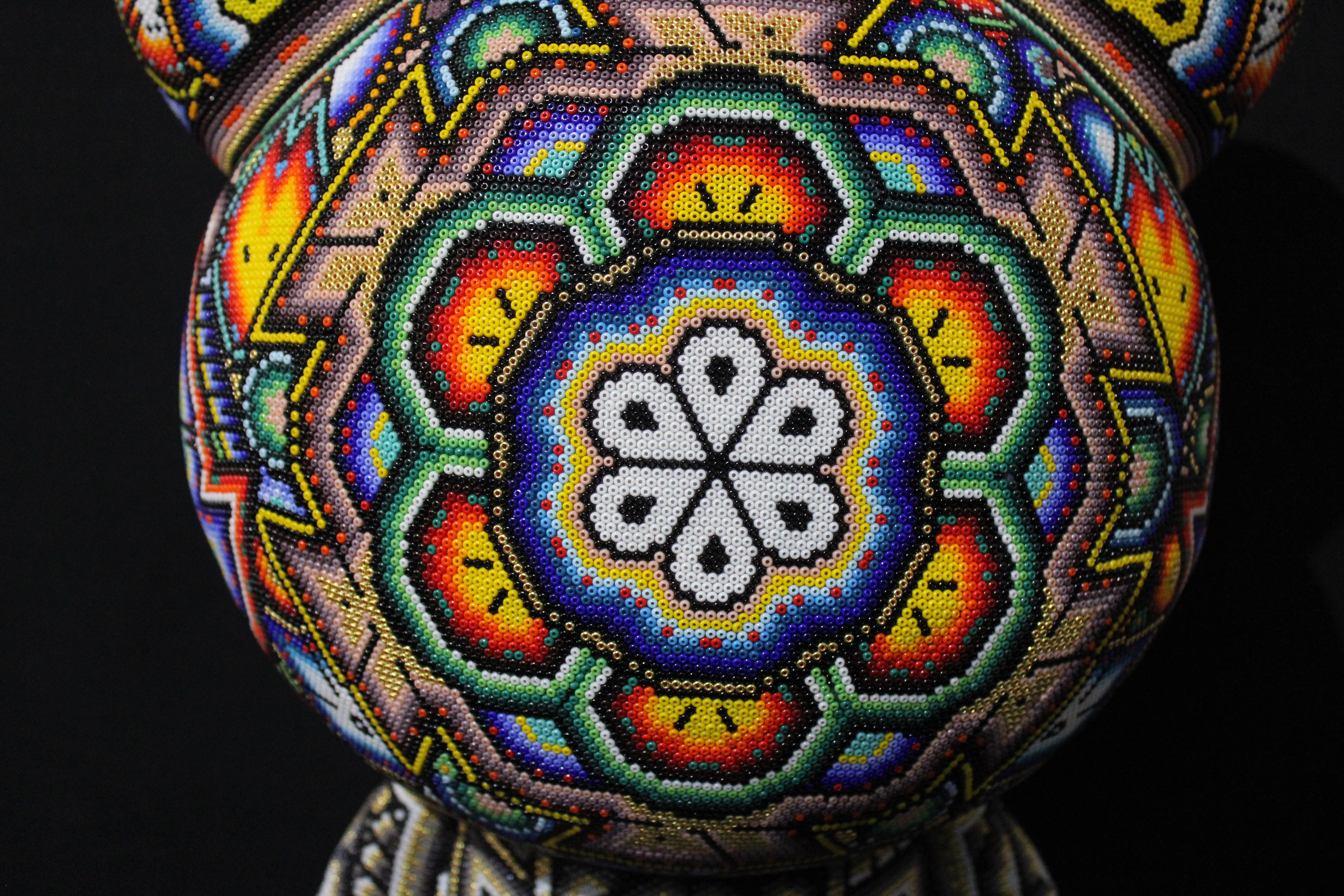 Sculpture Huichol mexicaine 