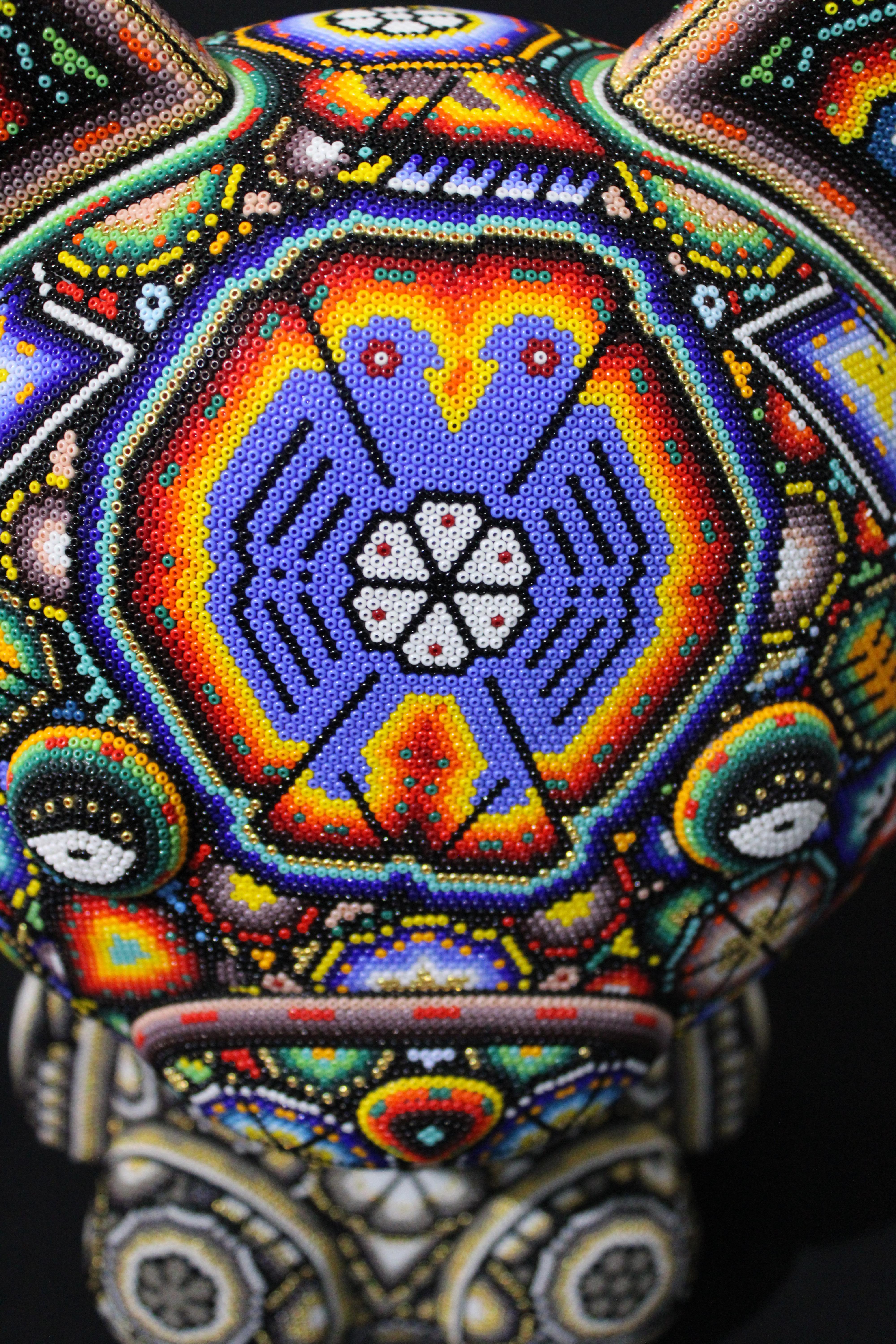 Sculpture Huichol mexicaine 