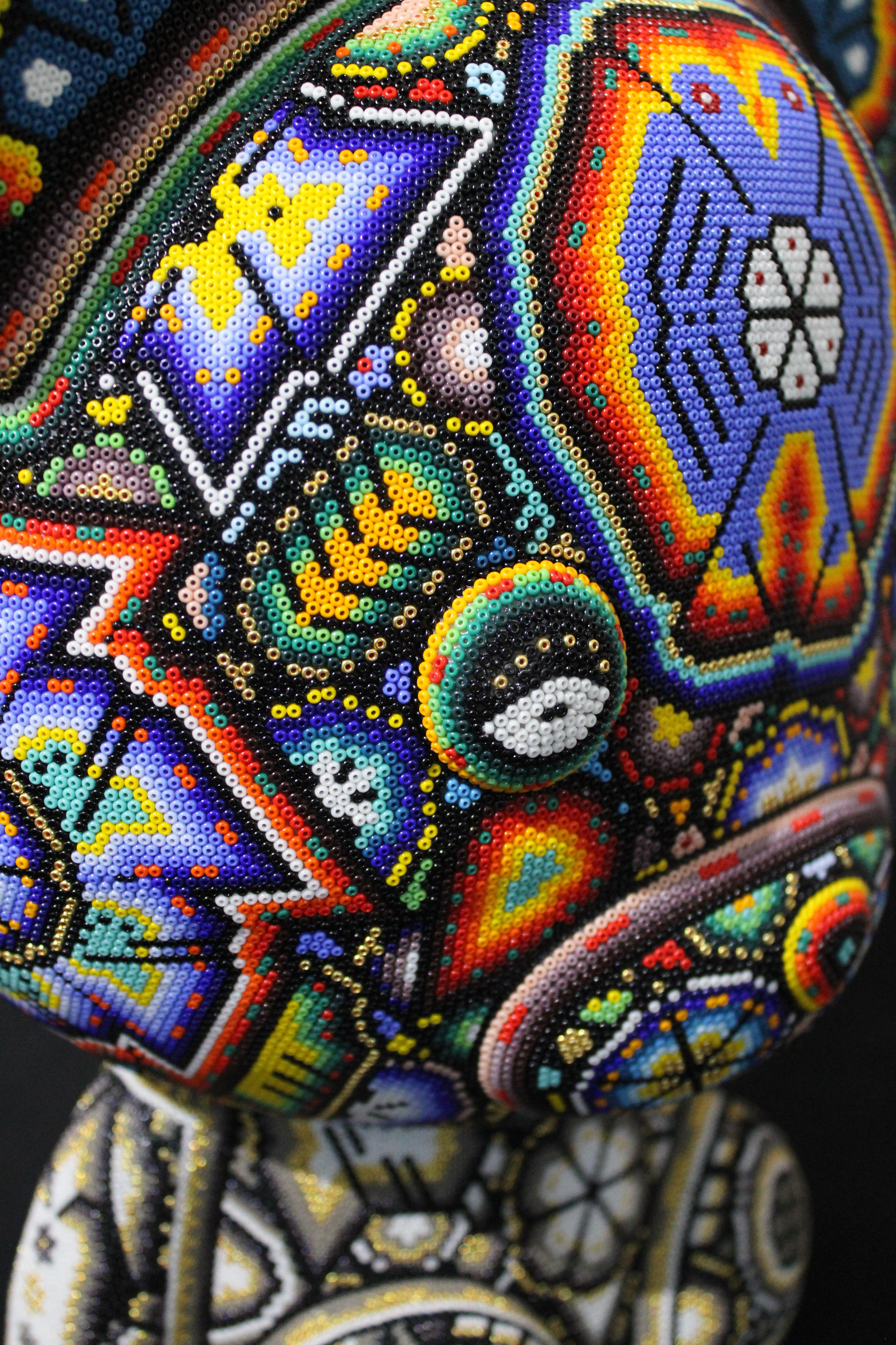 Sculpture Huichol mexicaine 
