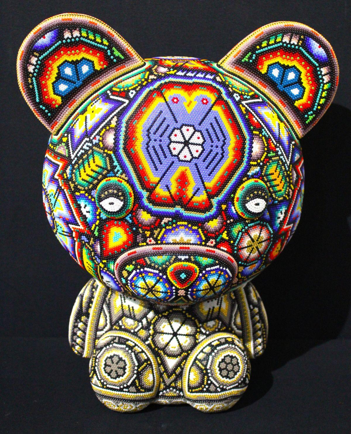 Sculpture Huichol mexicaine 