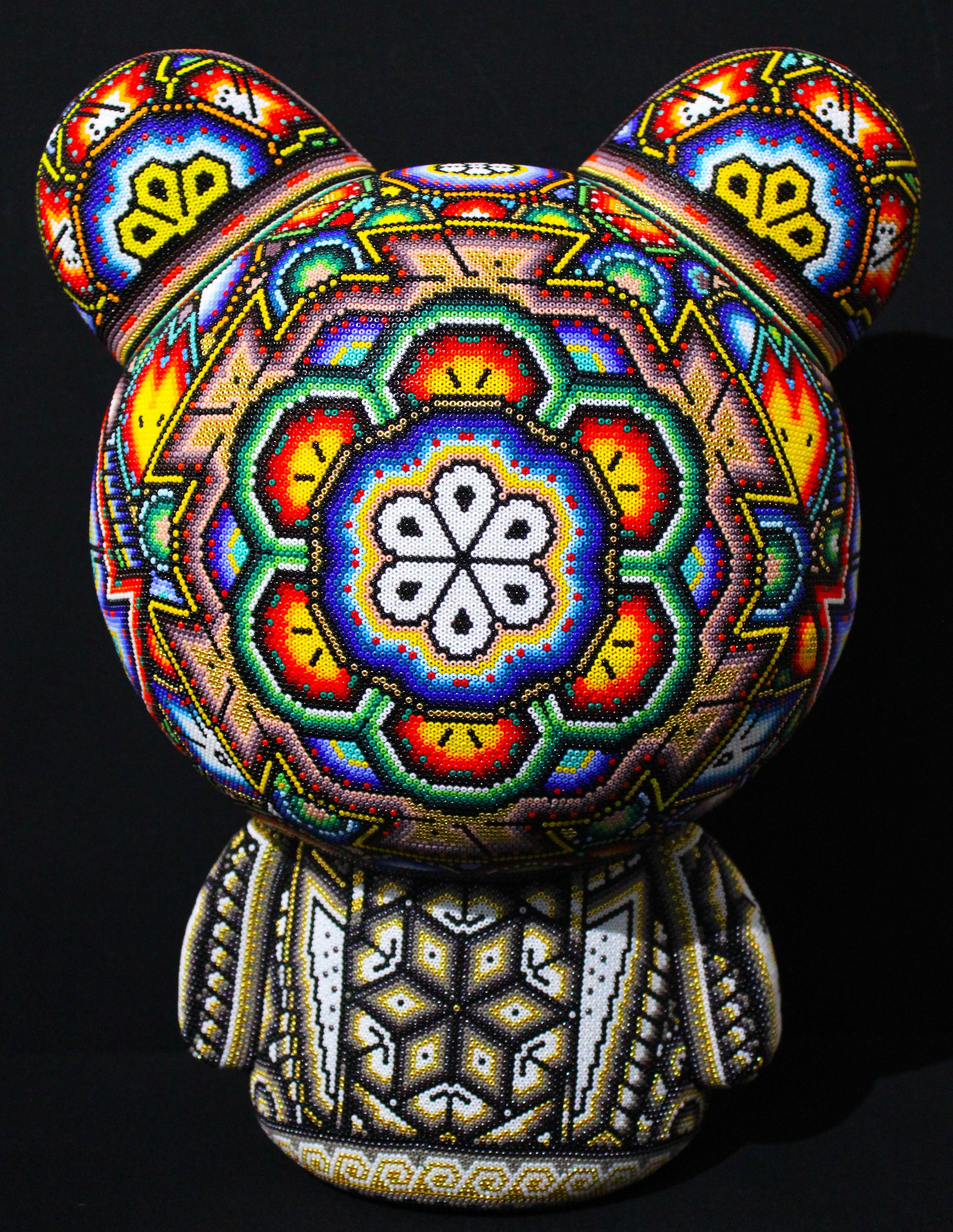 Sculpture Huichol mexicaine 