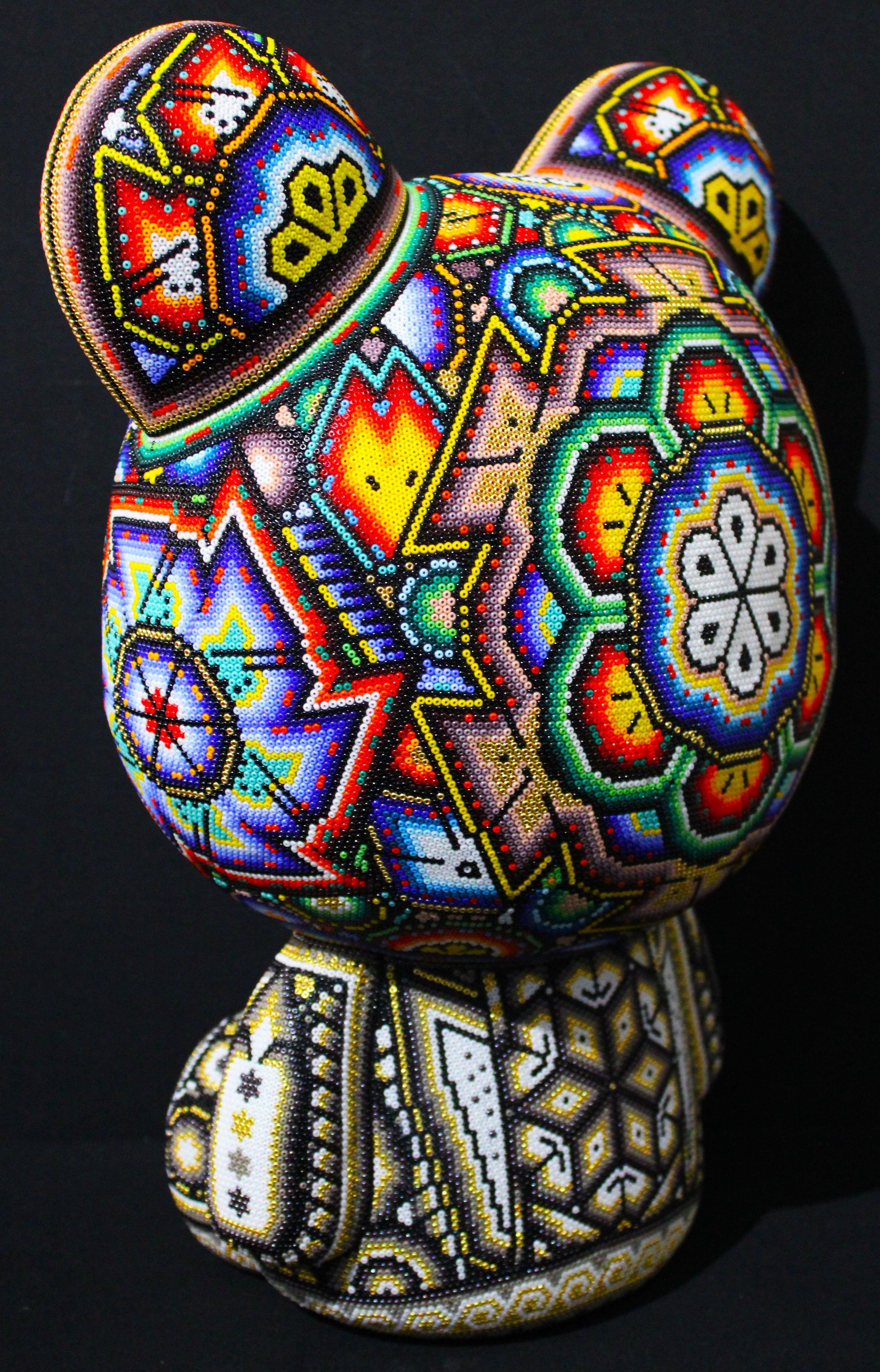 Sculpture Huichol mexicaine 