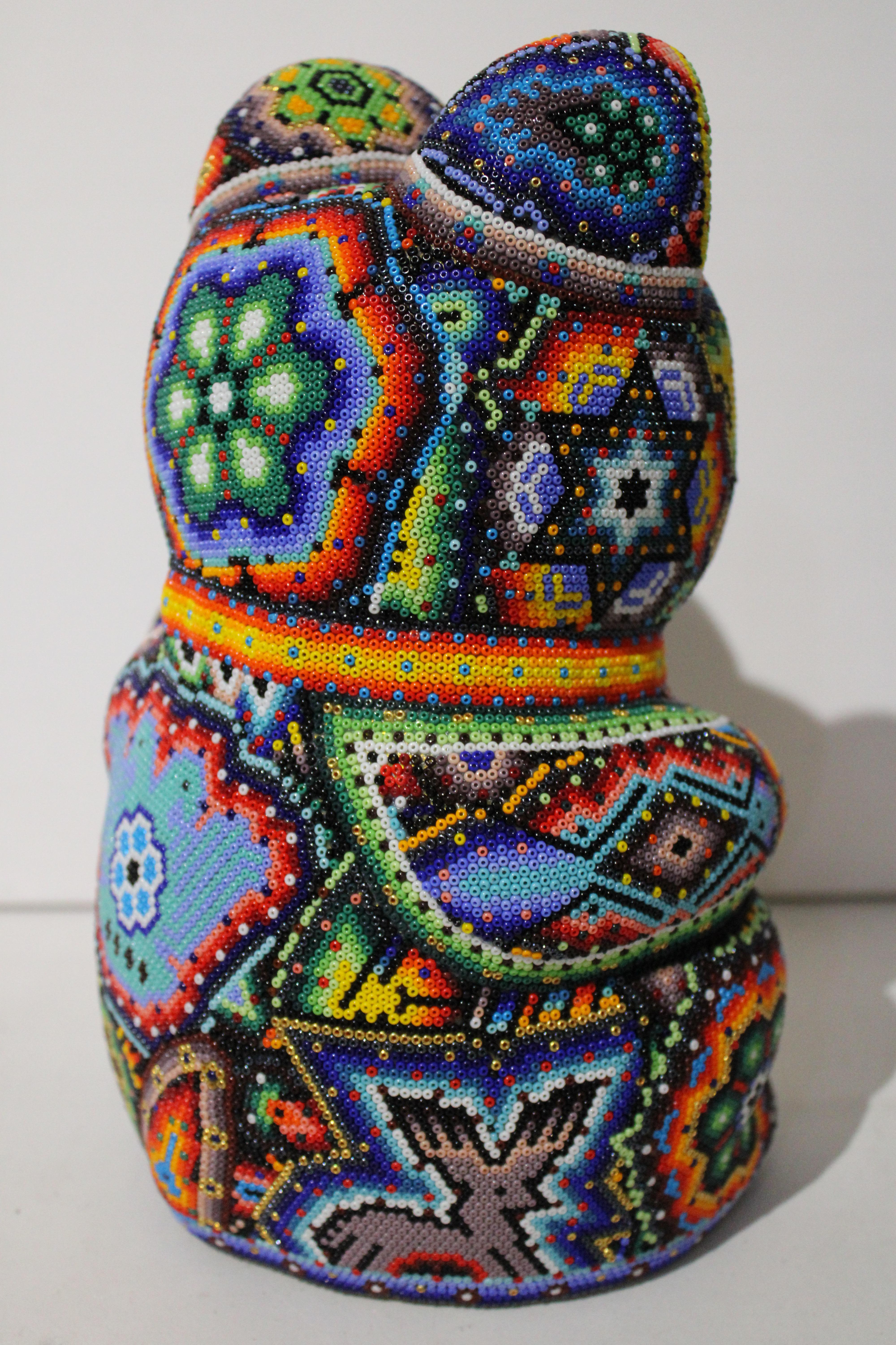 Money Cat from Huichol ALTERATIONS Series For Sale 3