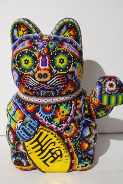 Money Cat from Huichol ALTERATIONS Series