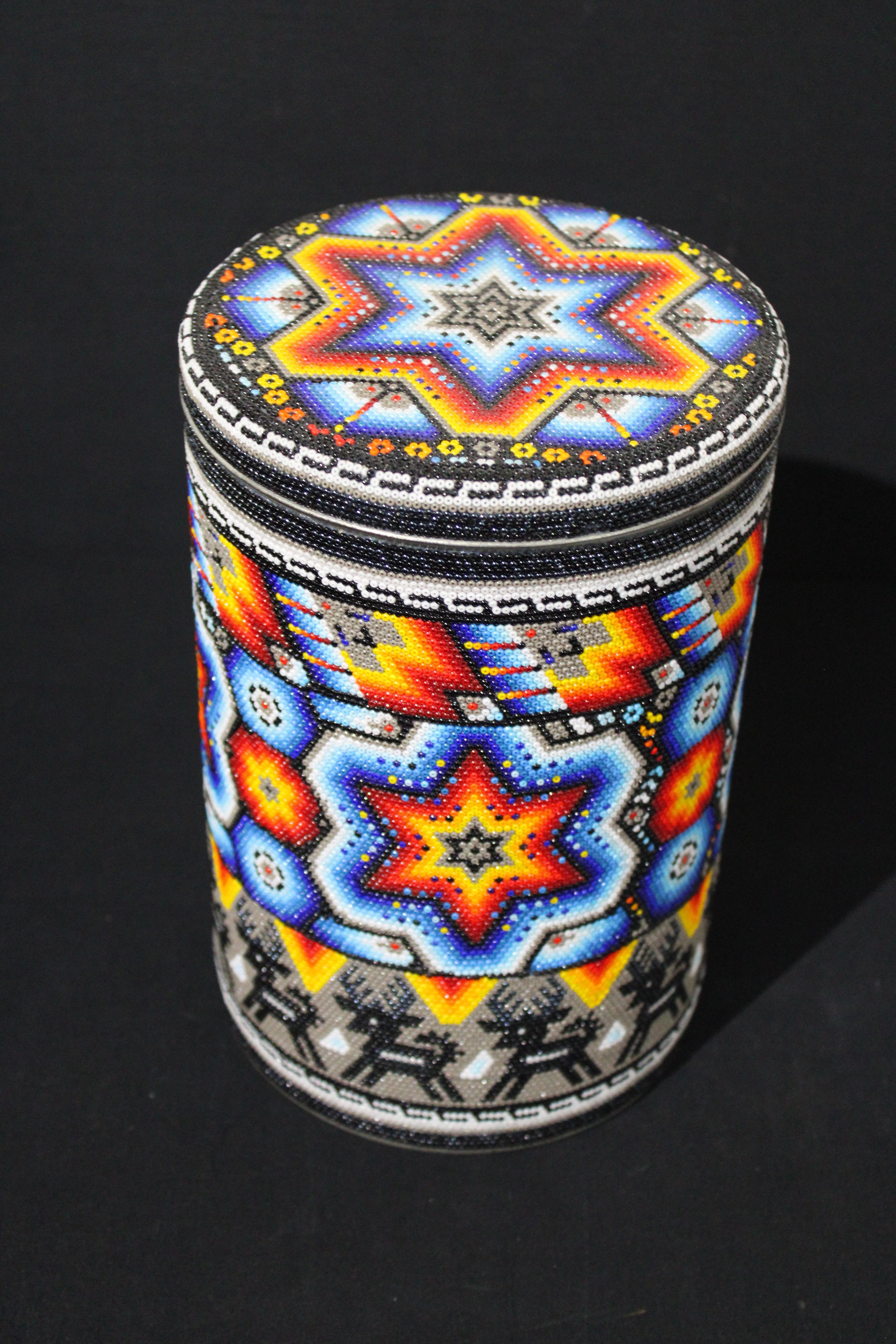 ALTERTATION ART . . . is a collaboration process between Rick Wolfryd, fine artist and art dealer with over 40 years experience, and various Mexican Huichol artists and Mexican Huichol art studios that Rick has been drawn to, after 10 plus years of