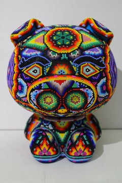 "Ferkel"  aus der Serie Huichol ALTERATIONS