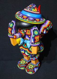 „Pinocchio“ aus der Serie Huichol ALTERATIONS