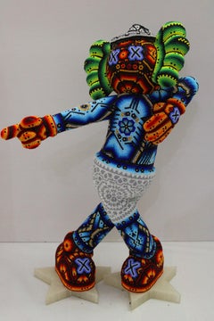 "Popstar with Hat" Mini from Huichol ALTERATIONS Series