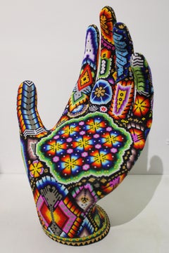 "Reaching Out II"  from Magic Hands Huichol ALTERATIONS Series 
