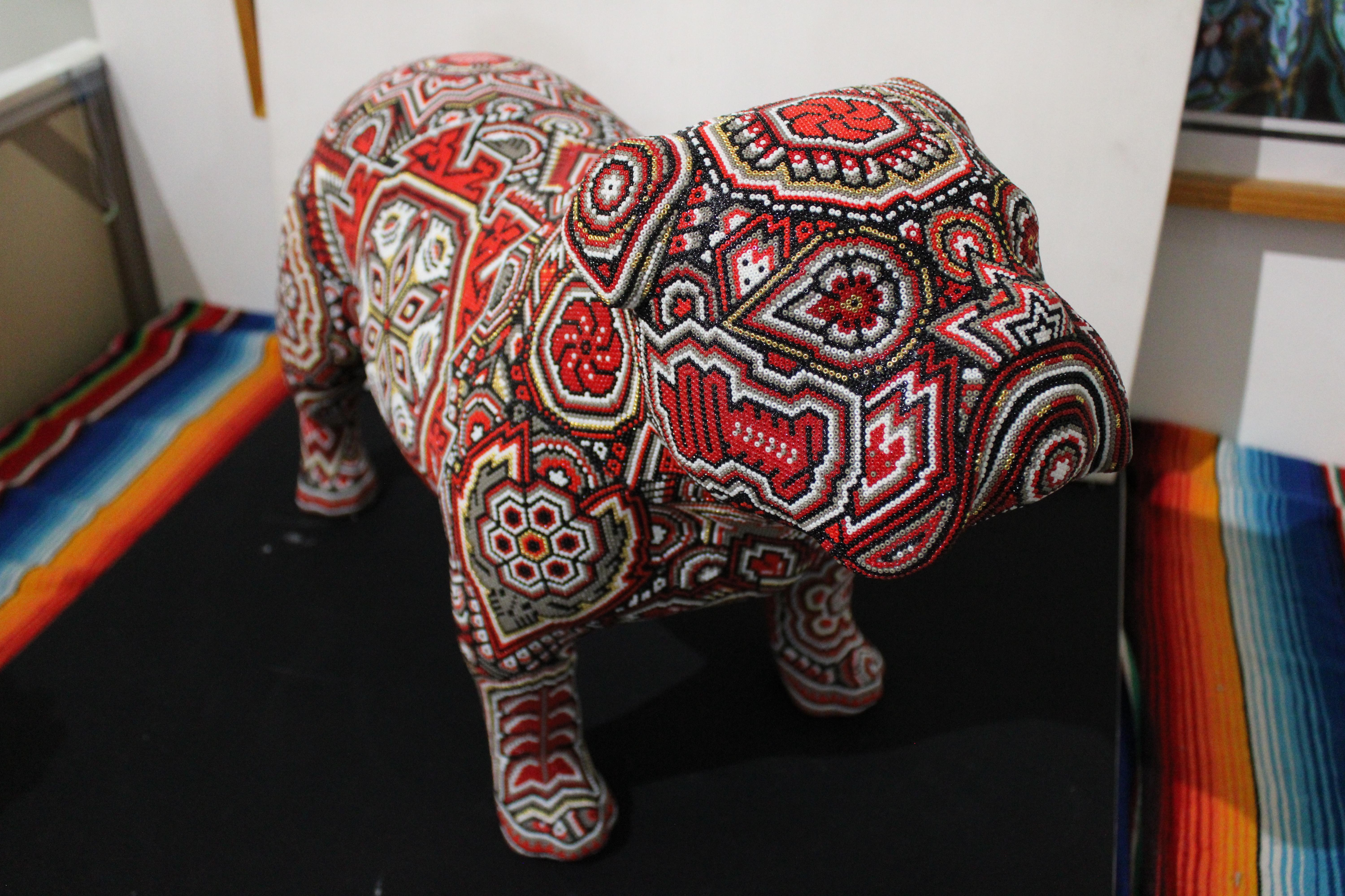 RED ROVER - Sculpture by CHROMA aka Rick Wolfryd 