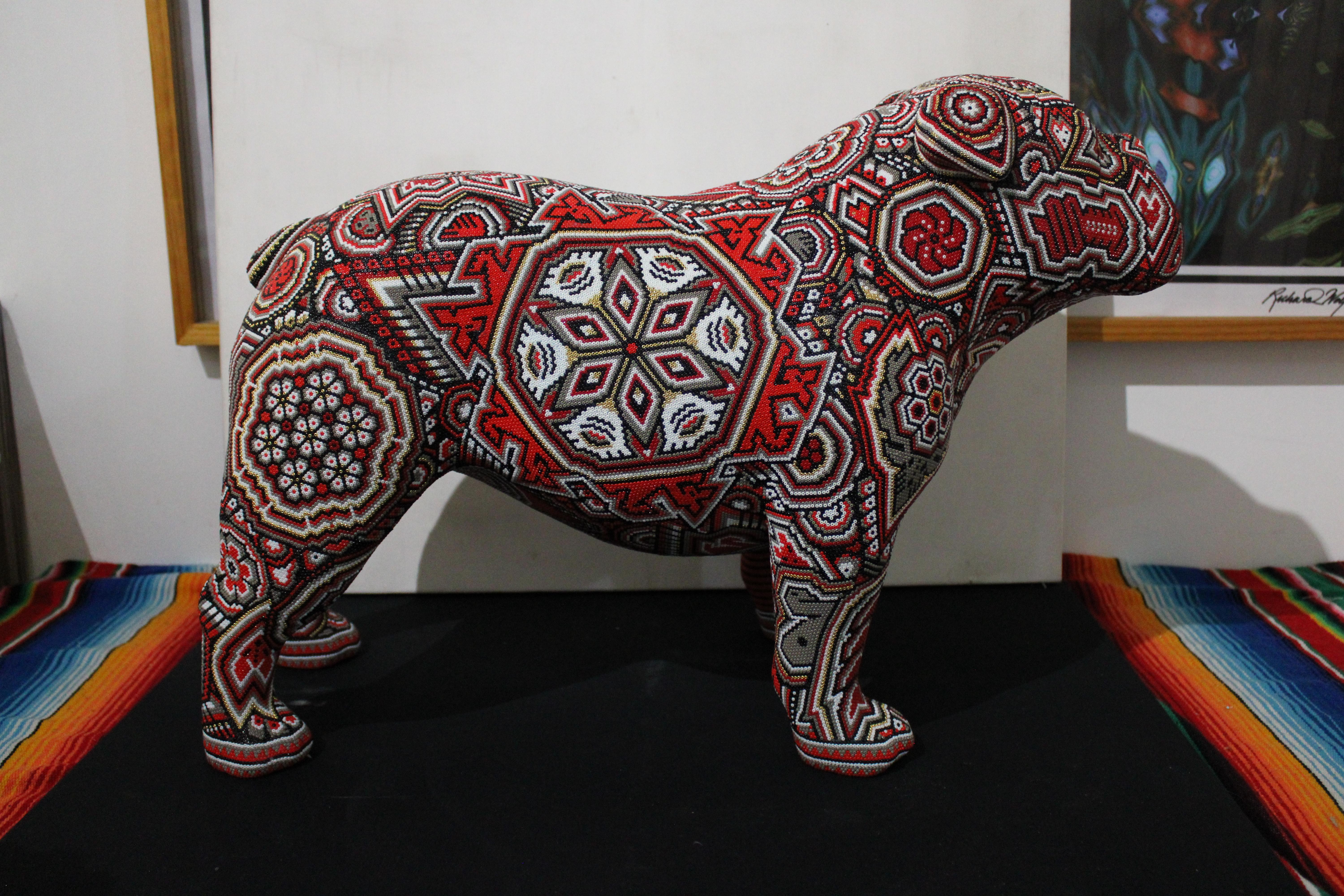 RED ROVER - Pop Art Sculpture by CHROMA aka Rick Wolfryd 