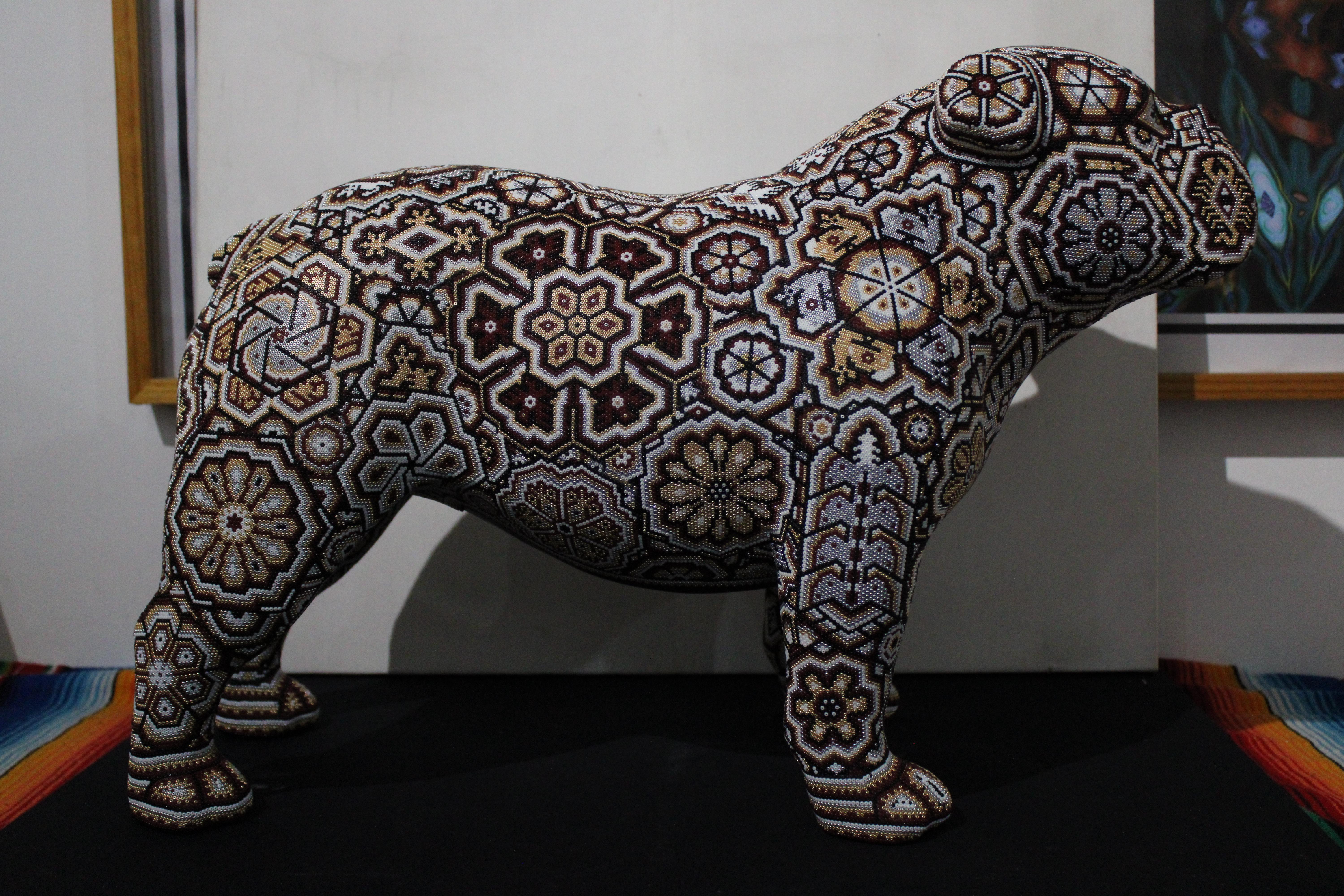 RED ROVER II - Sculpture by CHROMA aka Rick Wolfryd 