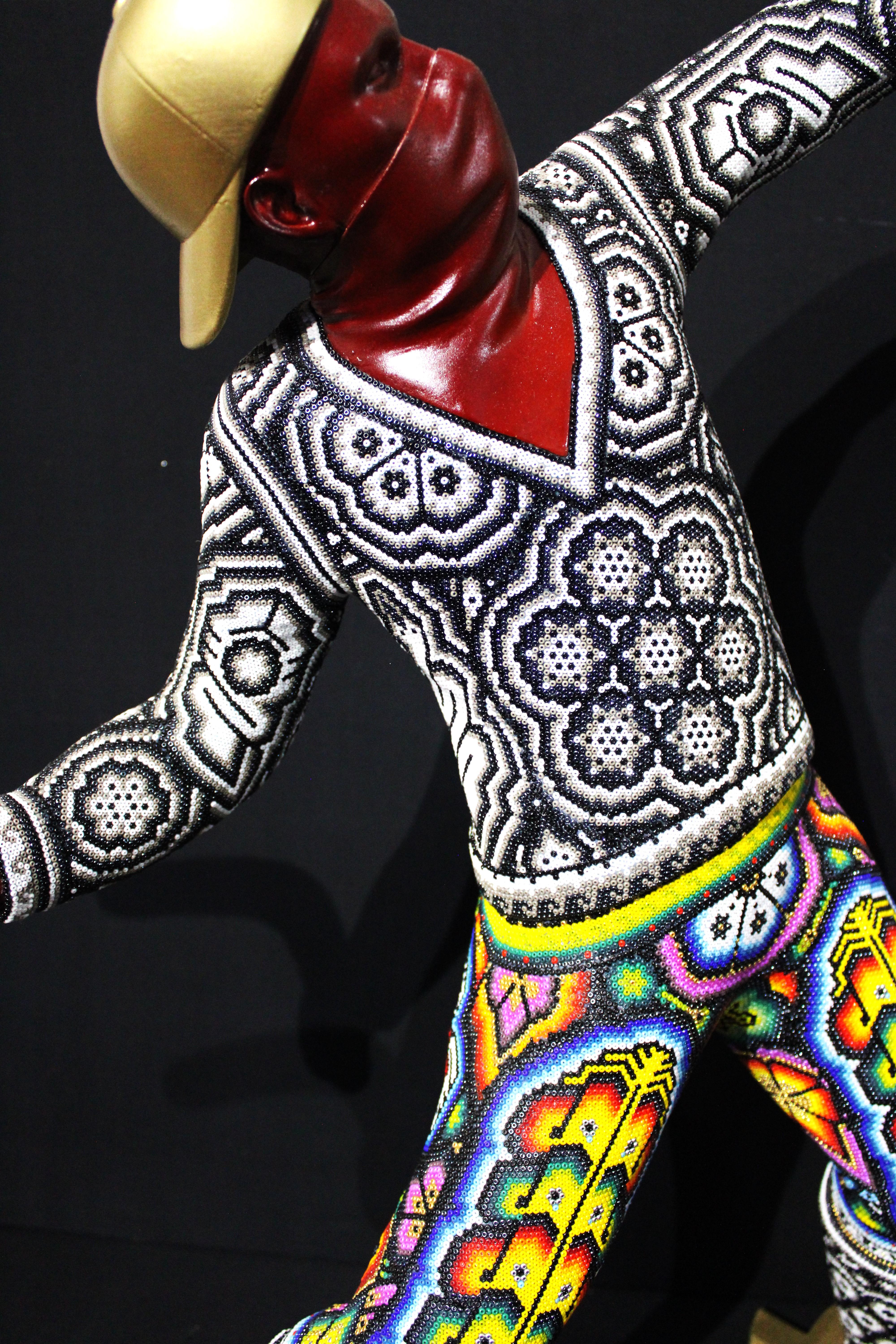 ALTERATION ART . . . is a collaboration process between Rick Wolfryd, fine artist and art dealer with over 40 years experience, and various Mexican Huichol artists and Mexican Huichol art studios that Rick has been drawn to, after 10 plus years of
