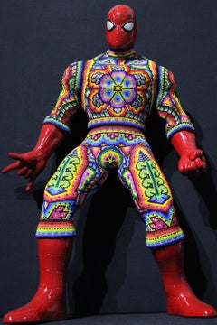 "Spiderman" from Huichol ALTERATIONS Series