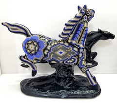 Wild Horses from Huichol Alteration Series