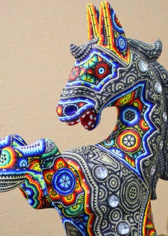 "WONDER HORSE" Carousel Series from Huichol Alterations