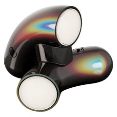 Lampada da tavolo Chromatic Black Hyphen Doble di Darmes