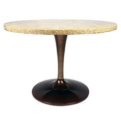 Chromcraft Amber Lucite Tulip Chairs and Table Set