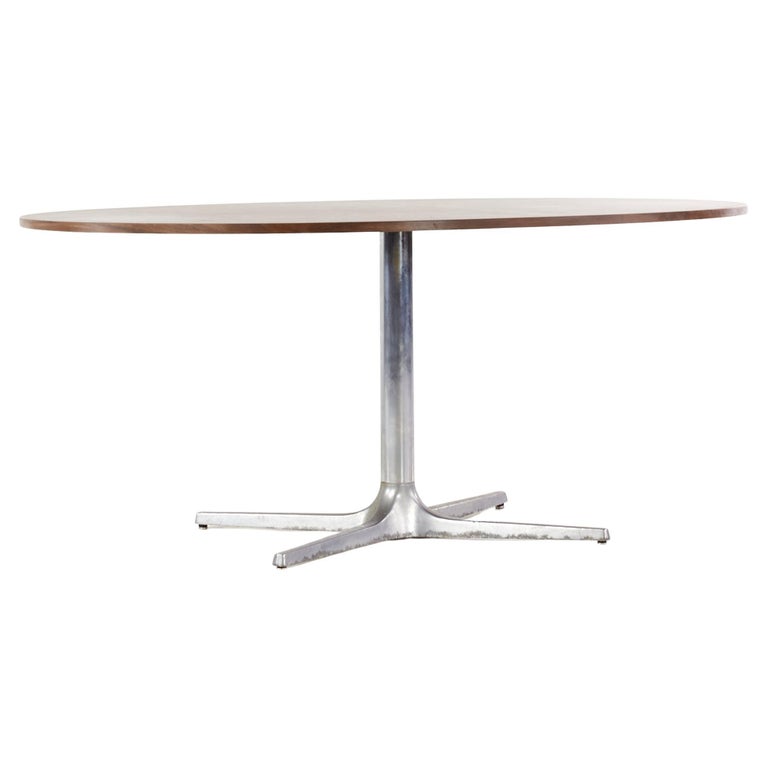 Chromcraft MidCentury Dining Table with Knoll Style Laminate Top For