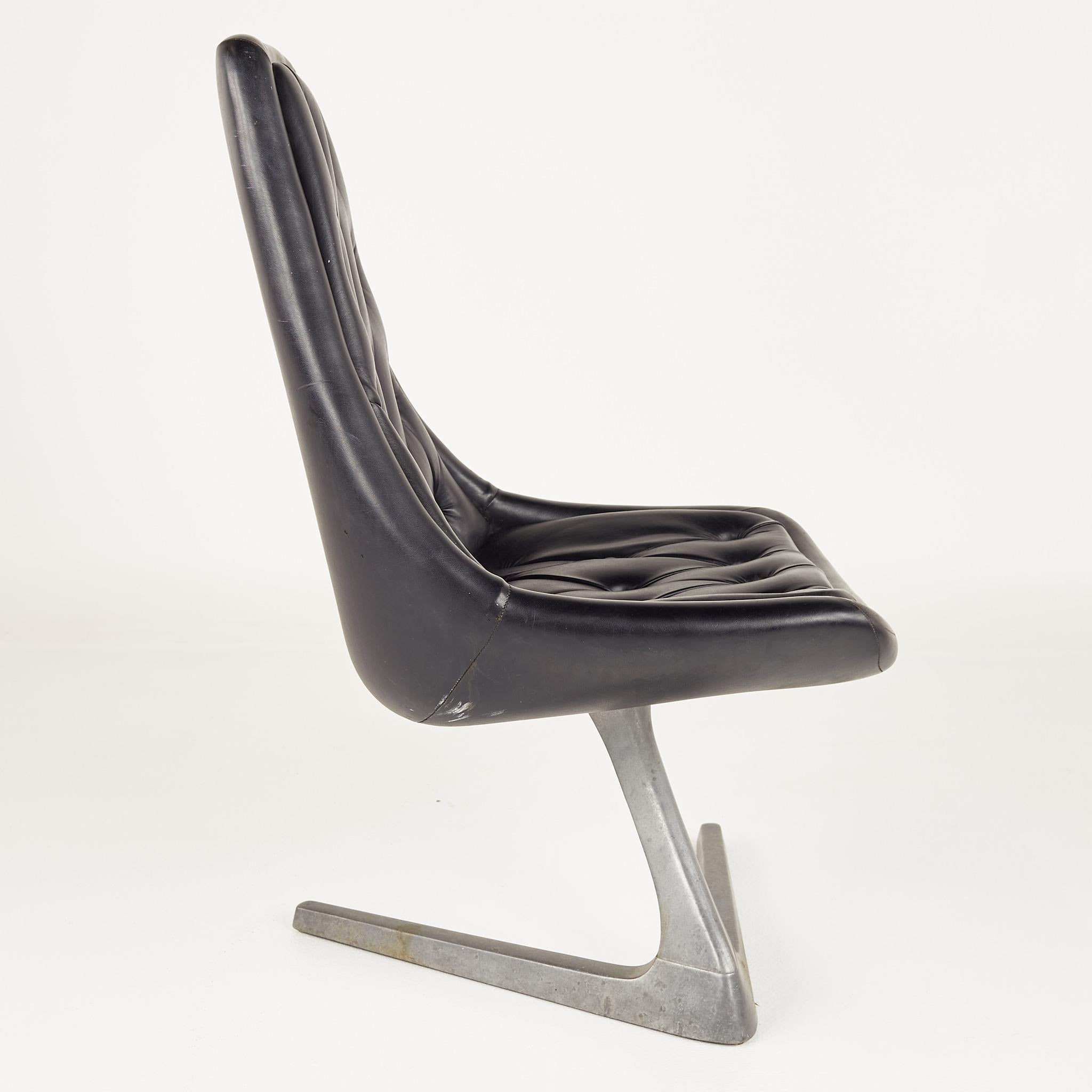 American Chromcraft Sculpta Mid-Century Star Trek Chairs, Pair For Sale