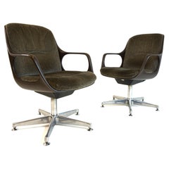 Chromcraft Set of 2 Space Age Office/Dining Room Chairs