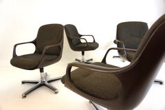 Chromcraft Set of 5 Space Age Office/Dining Room Chairs