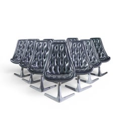 Chromcraft Star Trek Mid Century Chairs - Set of 10