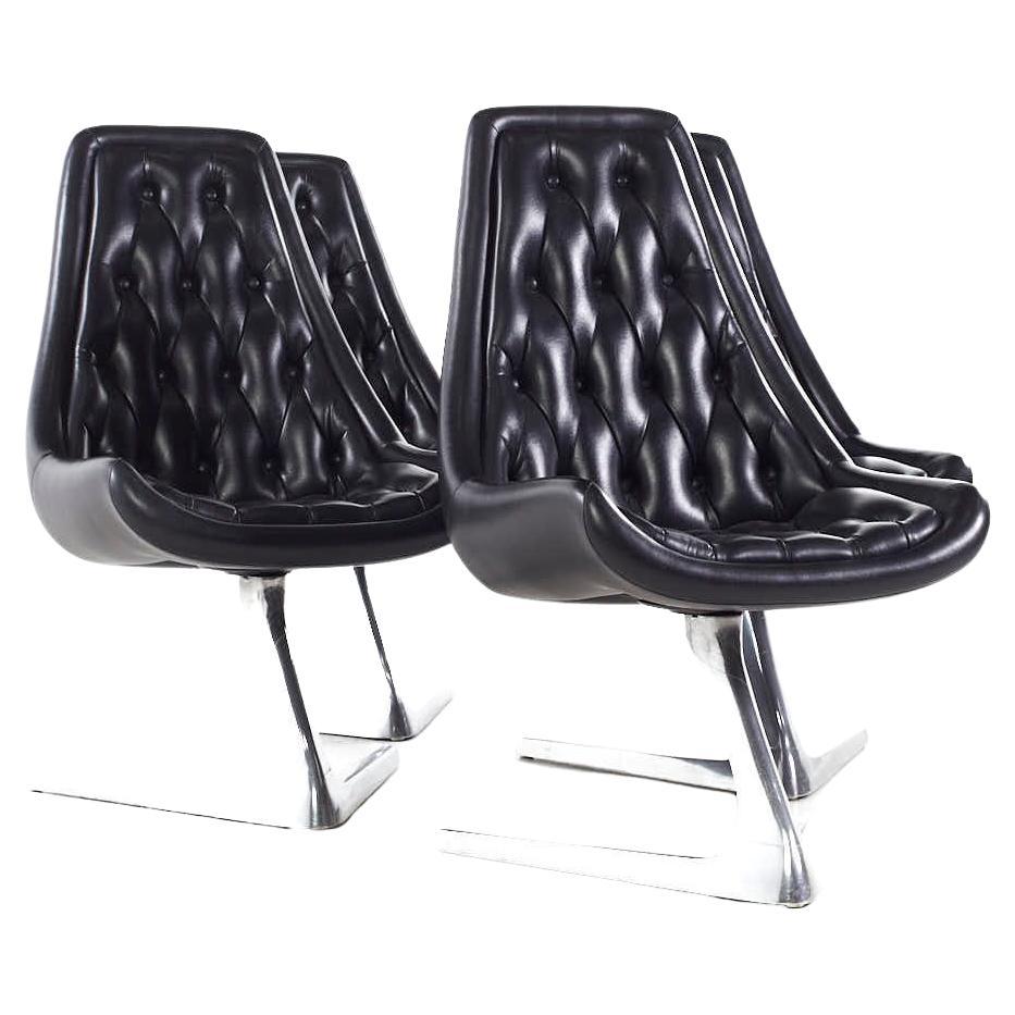 Chromcraft Star Trek Mid Century Chairs - Set of 4