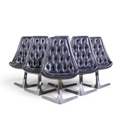 Sedie Chromcraft Star Trek Mid Century - Set di 6 sedie