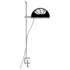 Lámpara de pared con pinza A22F Cromo by Disderot