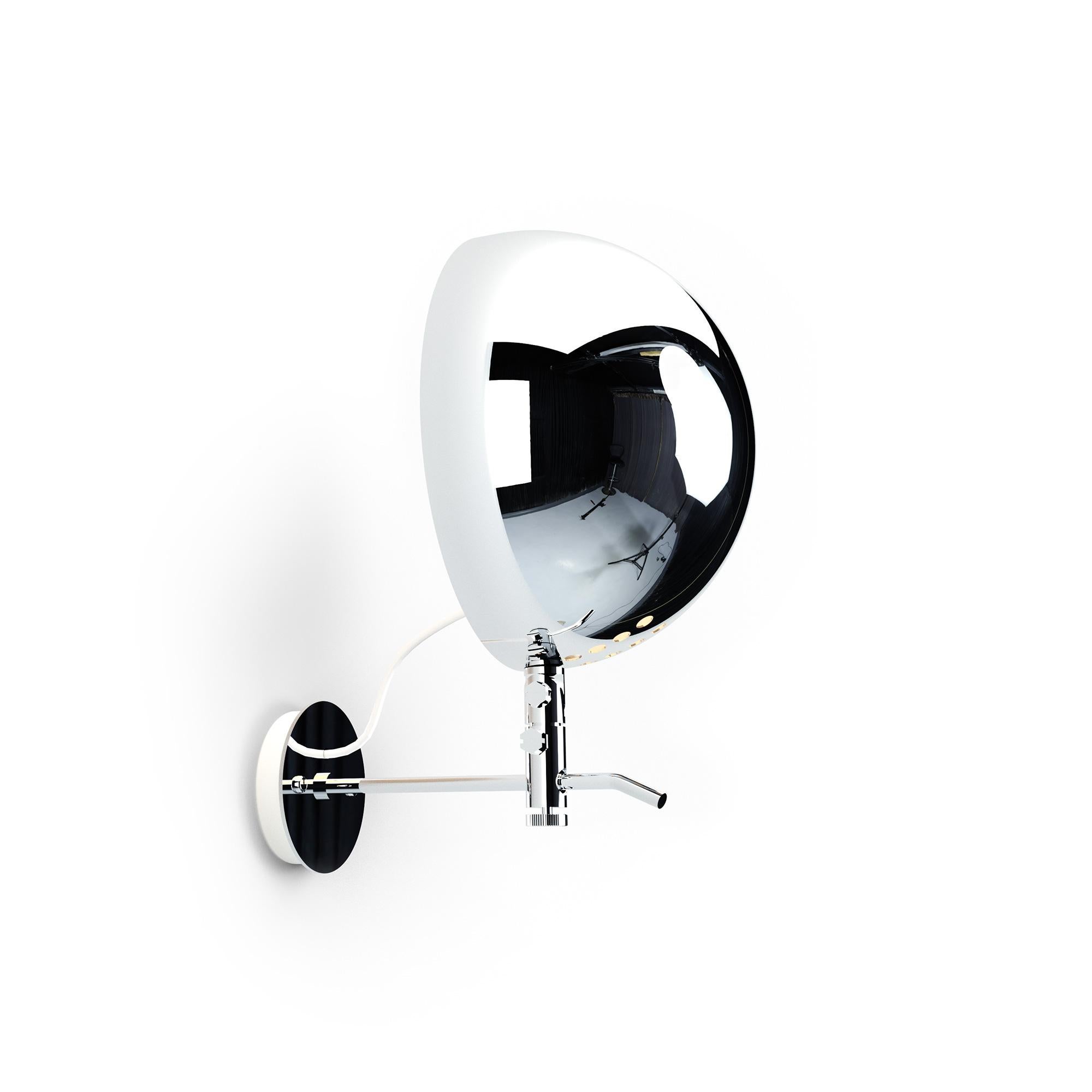 Aplique Cromo A25-270 by Disderot Posmoderno en venta