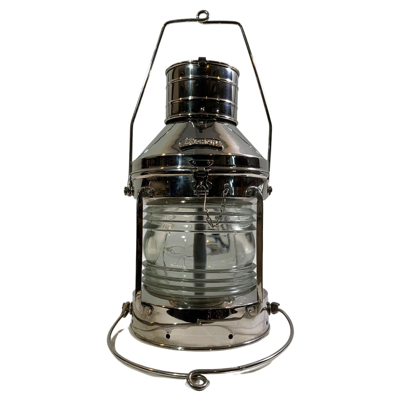 Chrome Anchor Lantern