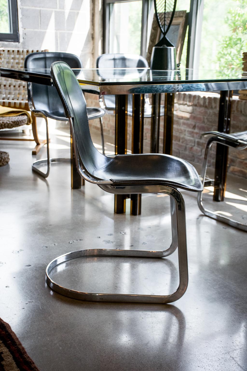 willy rizzo dining chairs