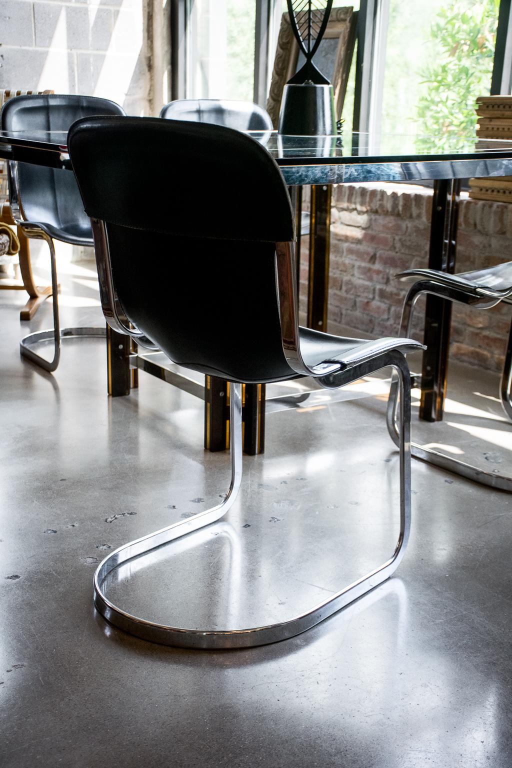 rizzo leather side chair