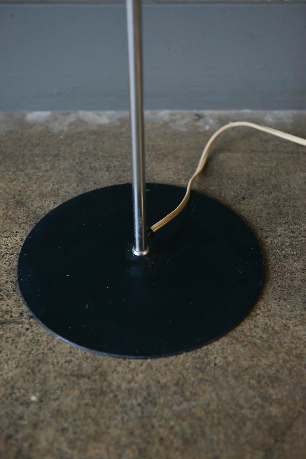 Chrome and Enamel Floor Lamp by Lad Team for Swiss Lamps Int'l, circa 1960 2