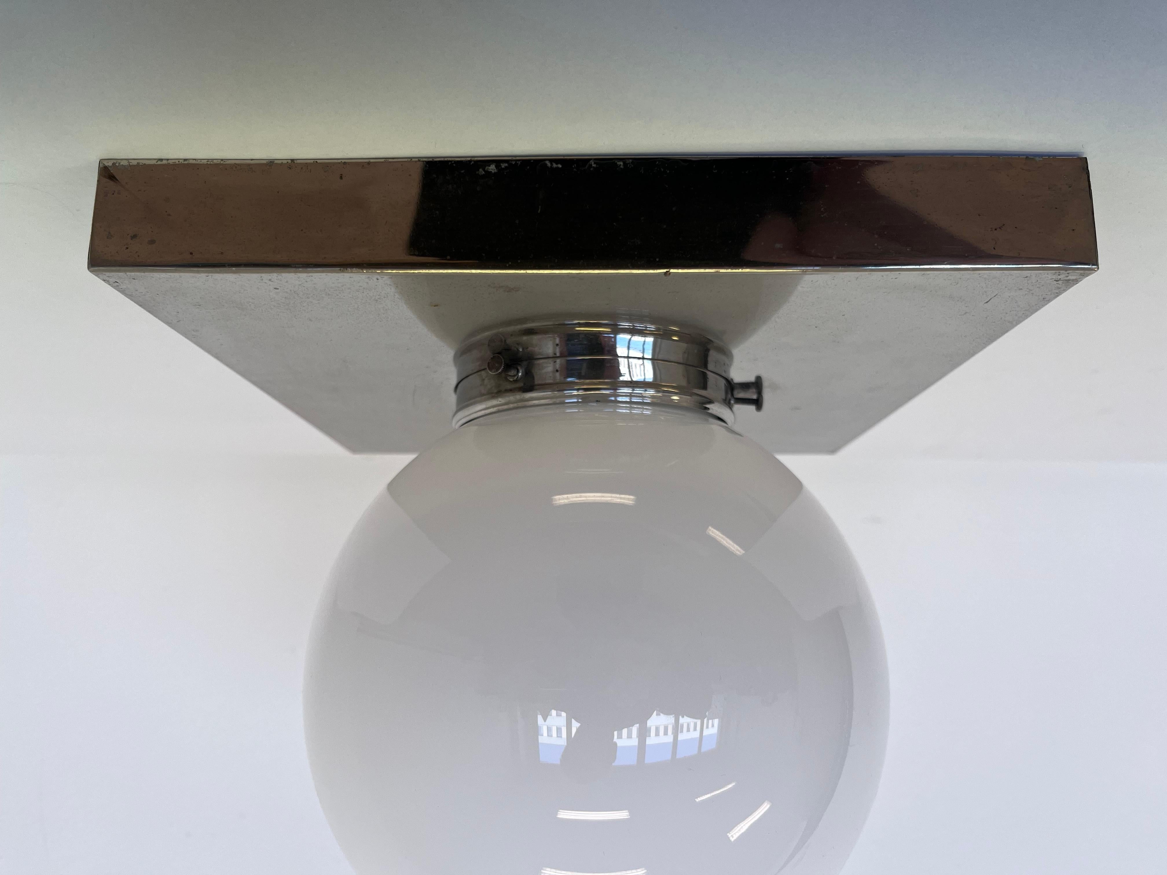 Plafonnier / encastré Bauhaus, années 1930 en vente 2