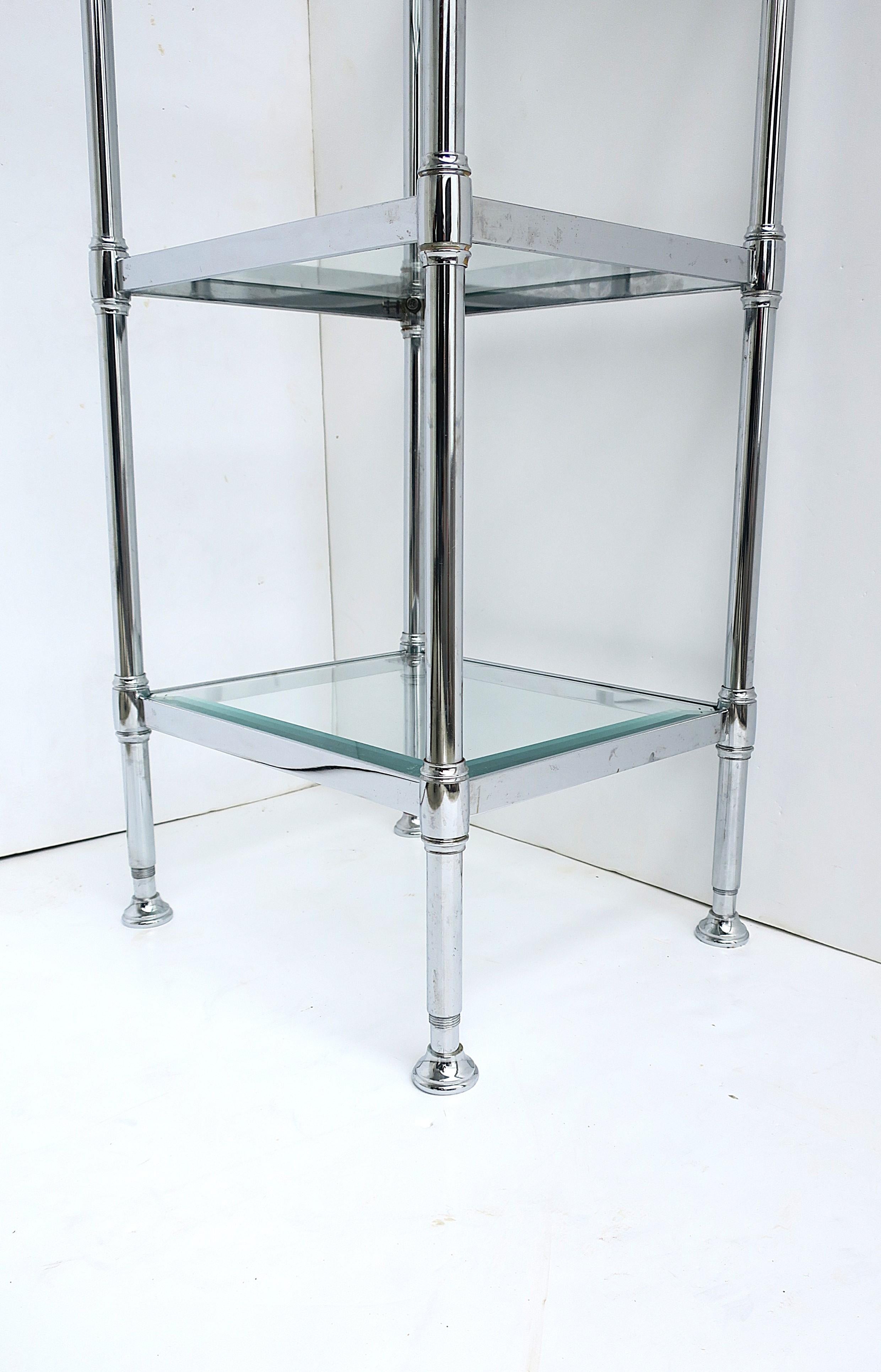 Estantería Étagère Cromada y Cristal en venta 6