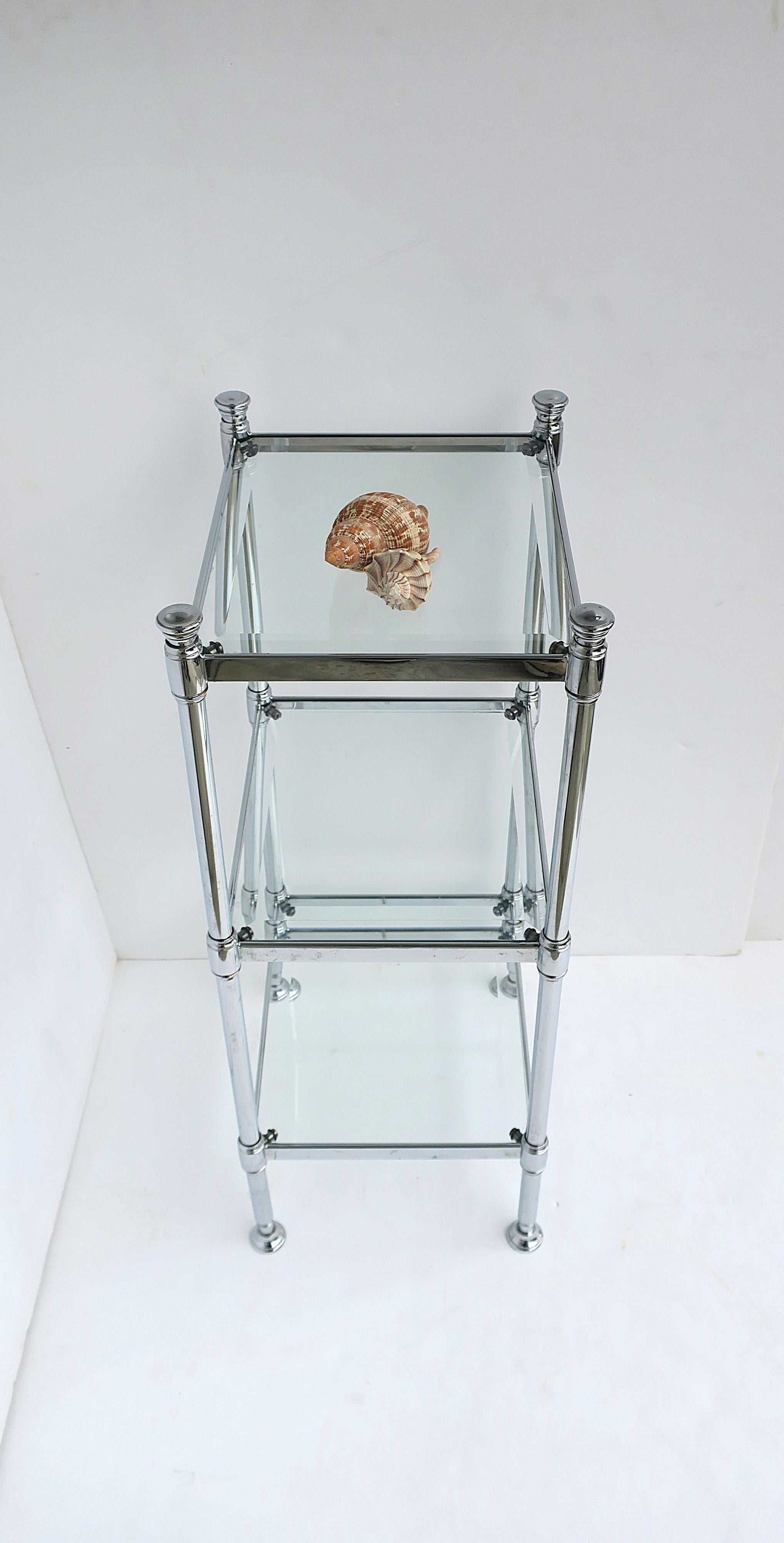 Estantería Étagère Cromada y Cristal en venta 8