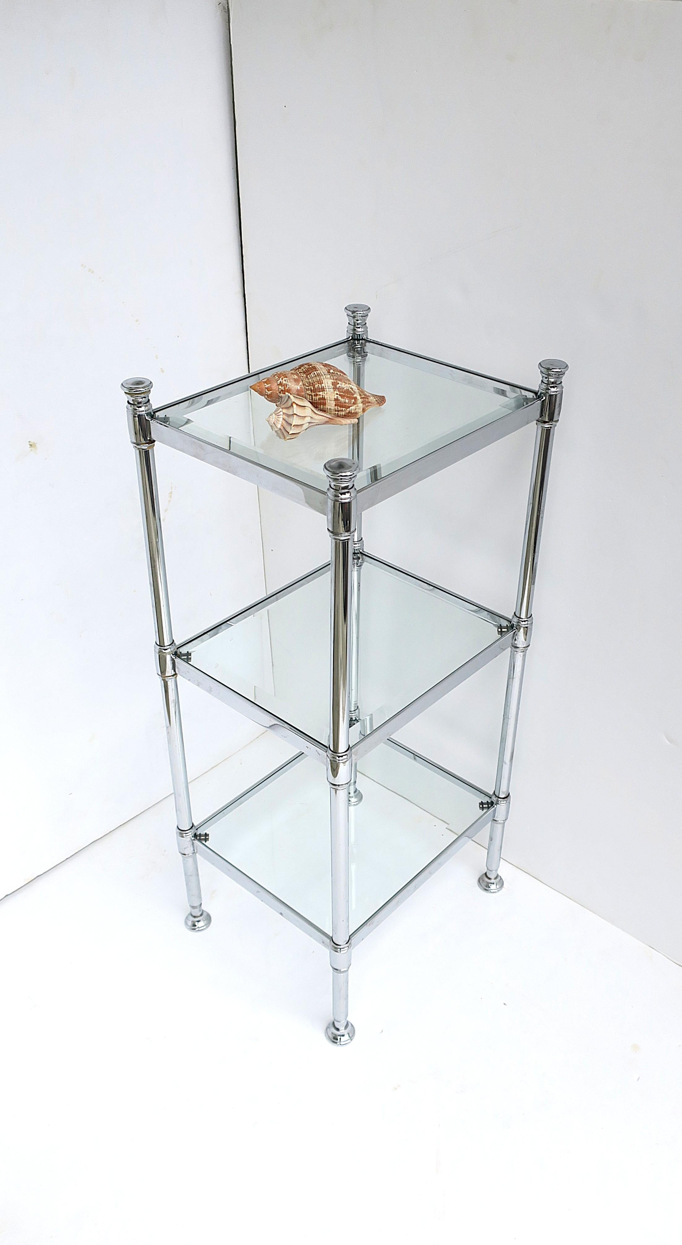Estantería Étagère Cromada y Cristal en venta 9