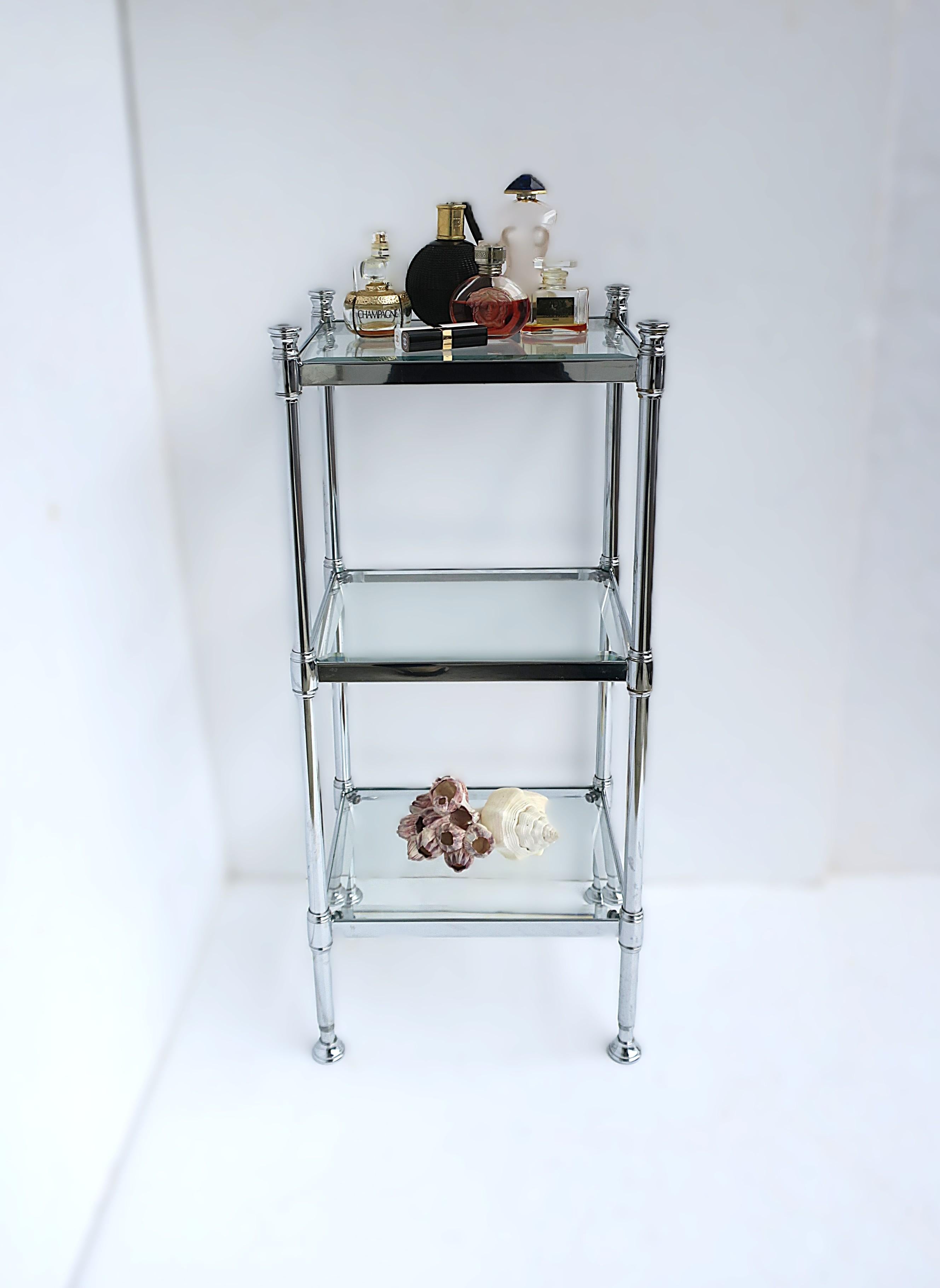 Estantería Étagère Cromada y Cristal Siglo XXI y contemporáneo en venta