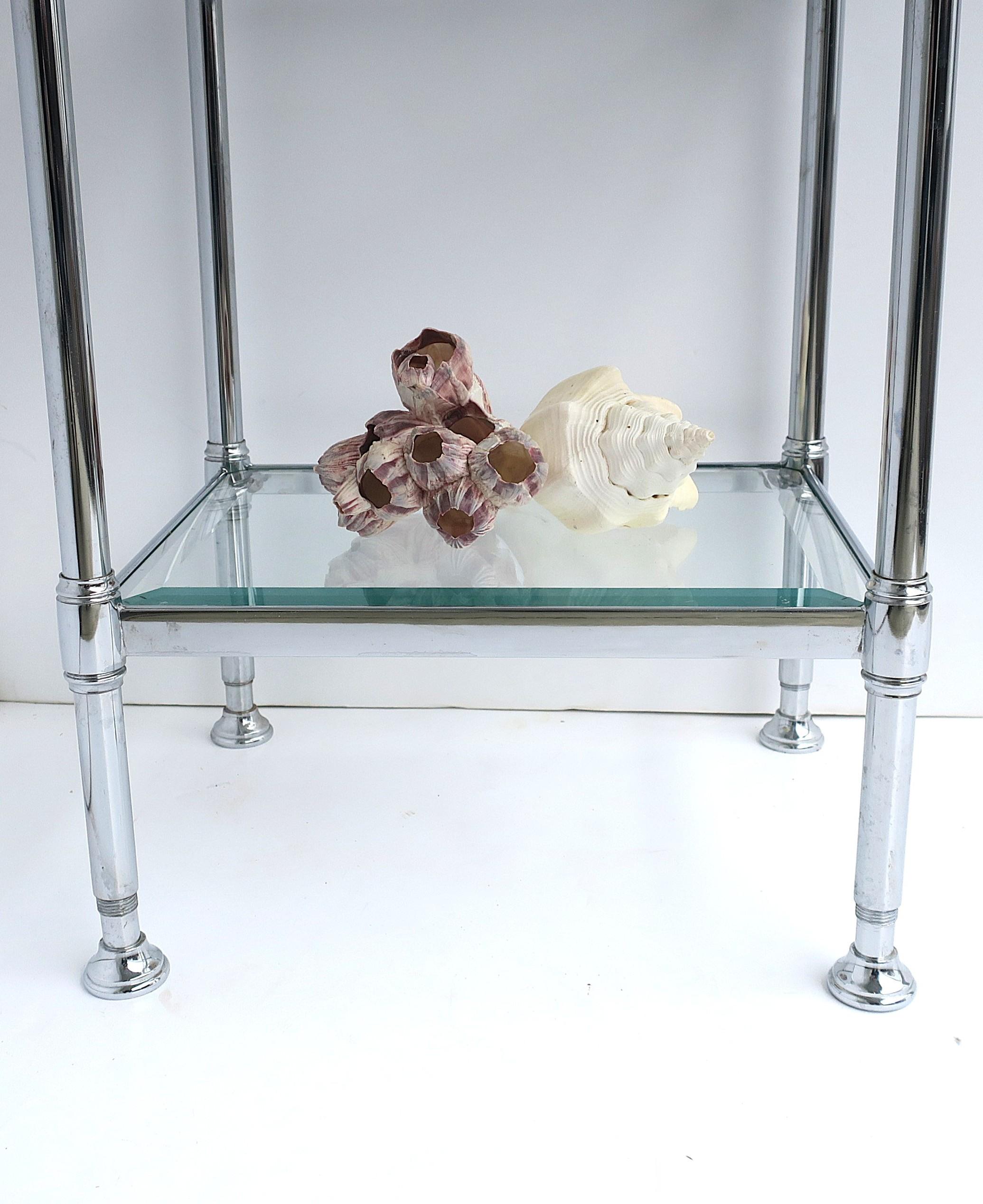 Estantería Étagère Cromada y Cristal en venta 2