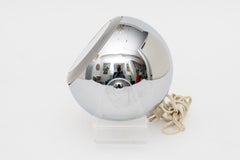 Chrome and Lucite Magnification Mirror