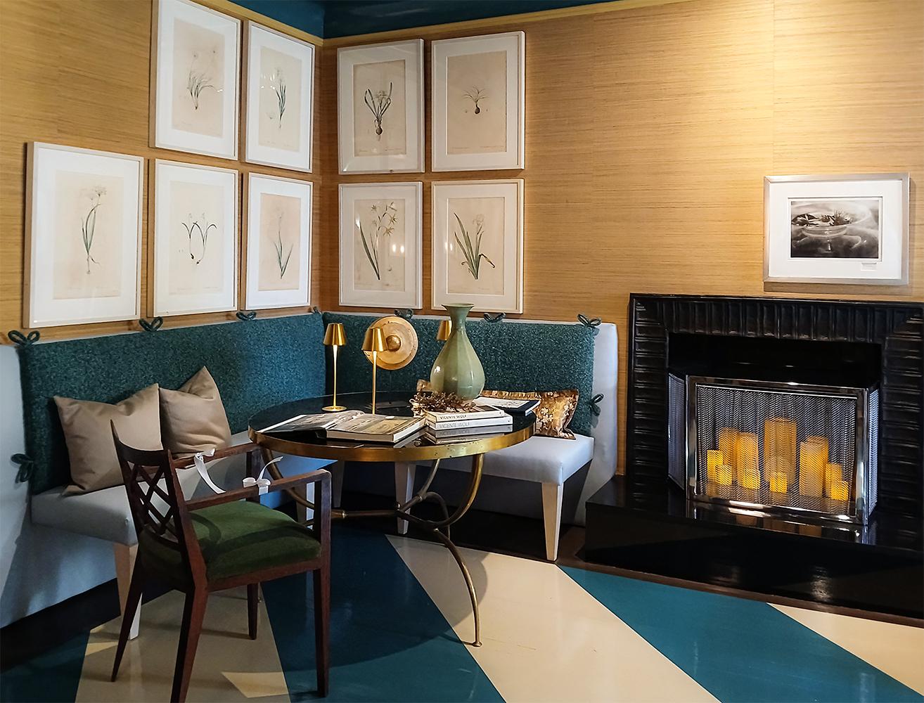 Schermo per caminetto in metallo e cromo in vendita 1