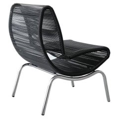 Chrome and Plastic Hydra Chair by Roberto Semprini for Sintesi, Italy